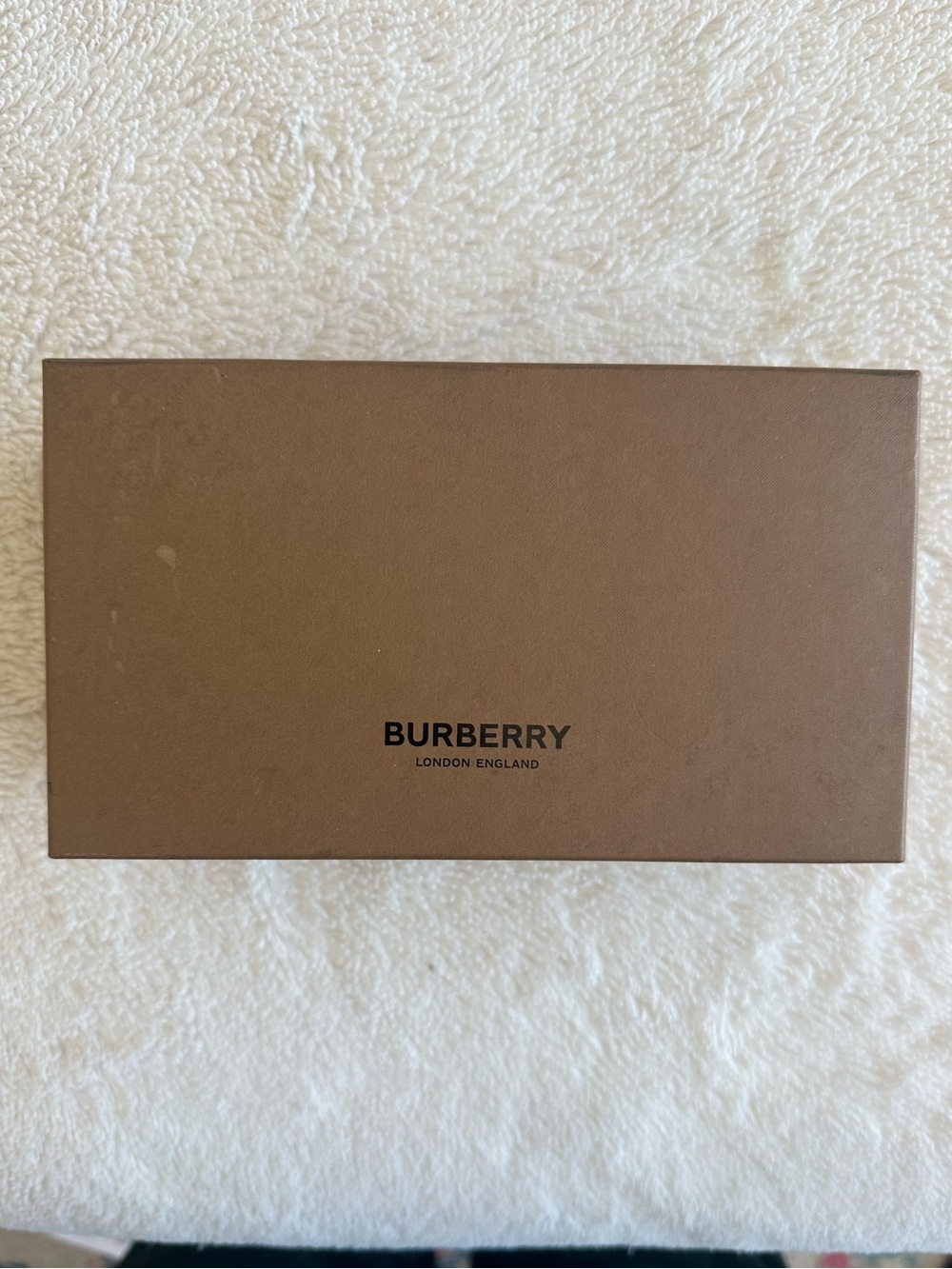 Burberry Sunglasses Case and Box